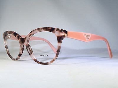 prada pink tortoise eyeglass frames